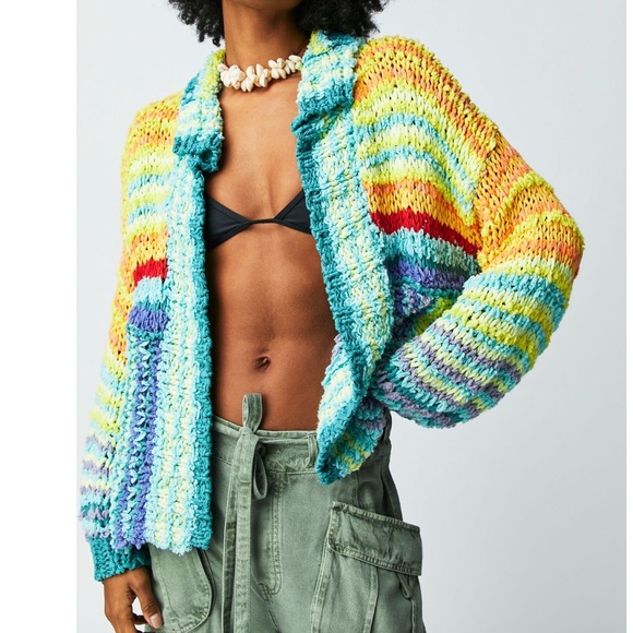 Free People Beach Market Cardigan in XS